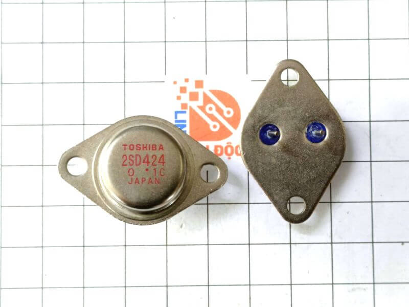 Sò (1) 2SD424 D424 Transistor NPN 180V 15A nhân chip nhỏ mới