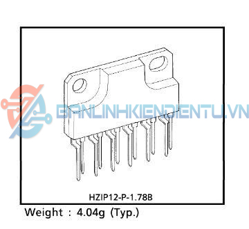 Sơ đồ chân TA8429H