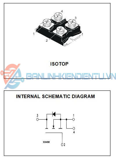 Sơ đồ chân và sơ đồ cấu tạo E40NC60