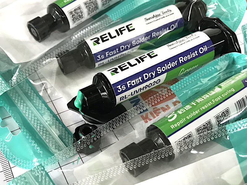 Keo hàn cách điện UV 3S RL-UVH902G Màu xanh