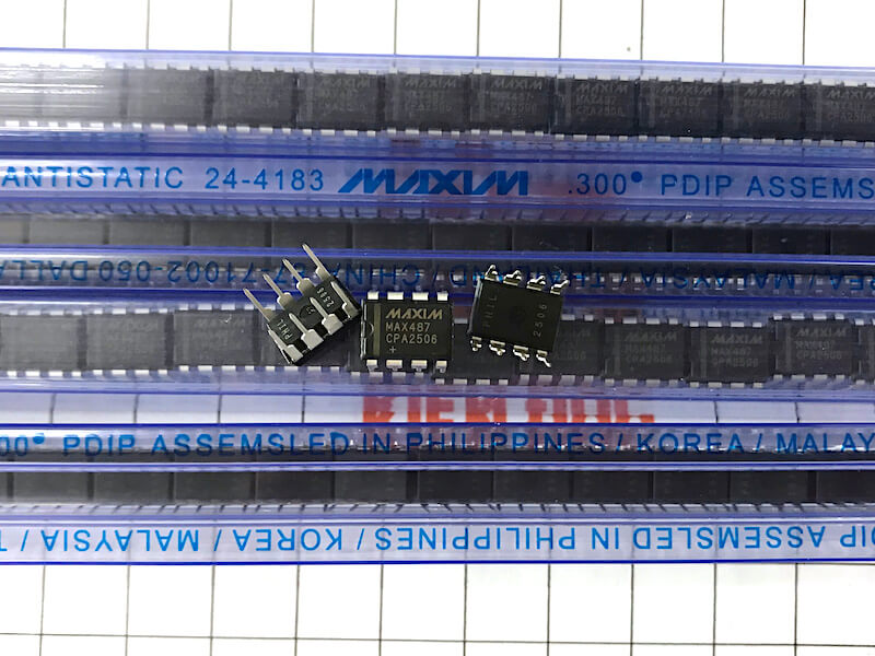 MAX487CPA IC truyền thông RS-485/RS-422 Maxim Integrated DIP-8