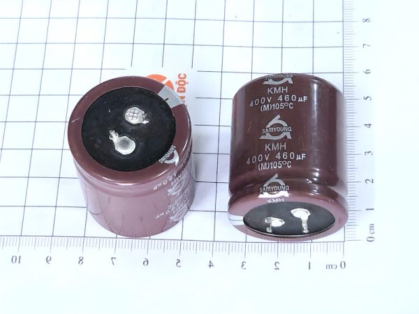 Tụ Samyoung 460µF 450V – Tụ hóa 30 × 50 mm Tháo máy
