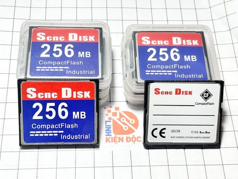 Thẻ nhớ CF 256MB Scnc Disk cho máy CNC
