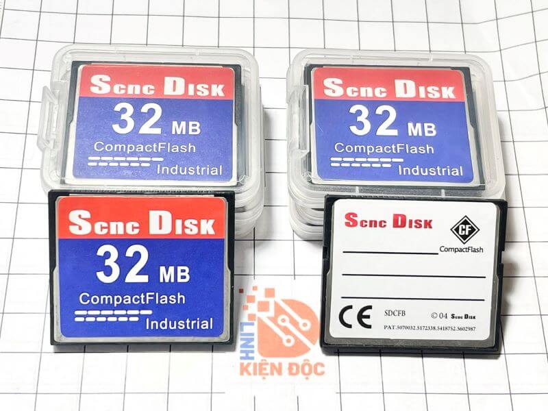 Thẻ nhớ CF 32MB Scnc Disk cho máy CNC