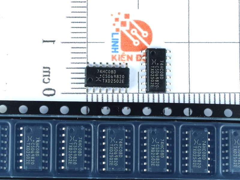 74HC08D 74HC08 IC số 4 cồng AND ngõ vào nhập khẩu NEXPERIA 3.9mm SOP-14 - Ảnh 3