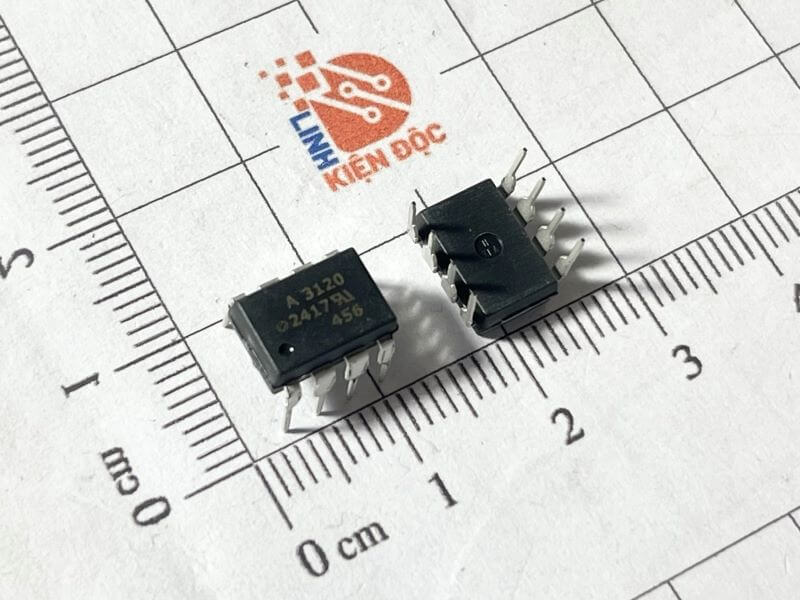 A3120, HCPL-3120 IC Opto Driver DIP-8 Nhập khẩu