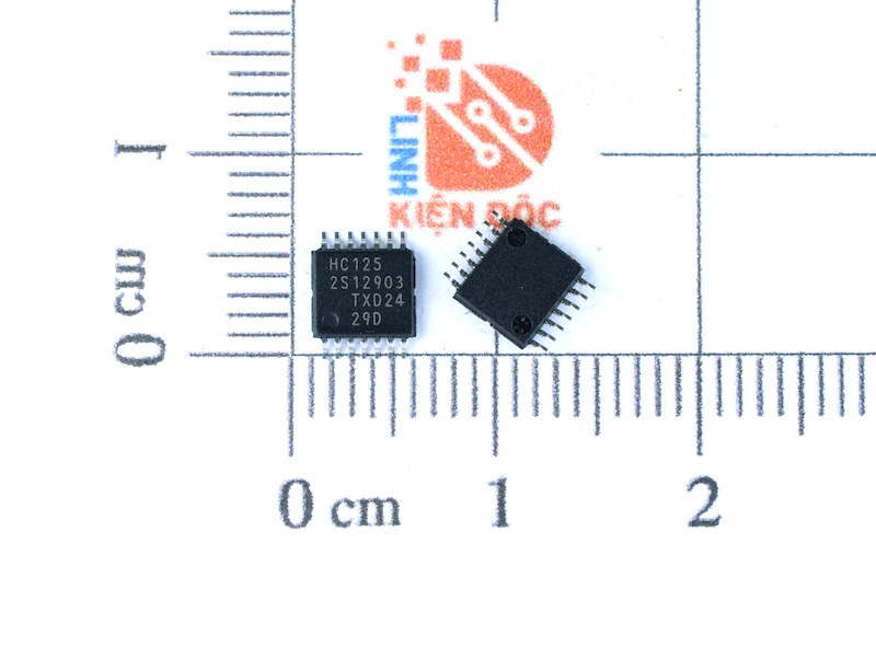 74HC125PW 74HC125 HC125 IC số 3 trạng thái NEXPERIA TSSOP-14 nhập khẩu - Ảnh 2