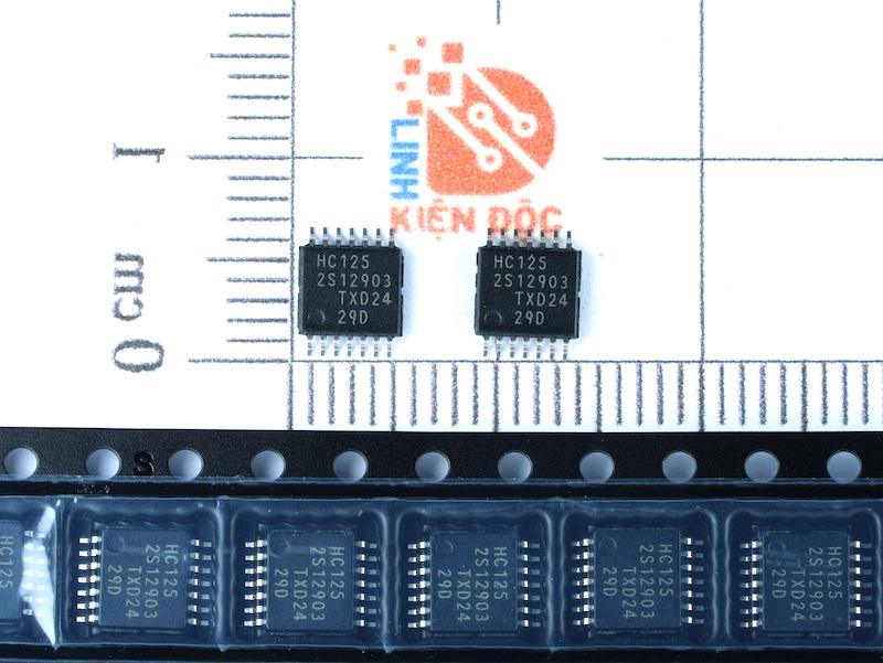 74HC125PW 74HC125 HC125 IC số 3 trạng thái NEXPERIA TSSOP-14 nhập khẩu - Ảnh 3
