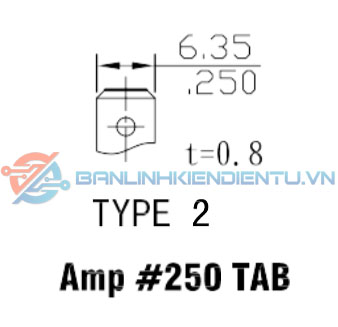Kích thước đầu cuối KSD301