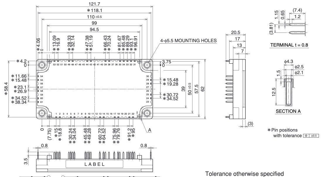 Kích thước CM75MX-24A