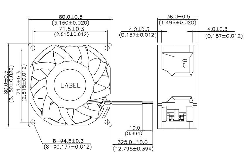 Kích thước FFB0812EHE