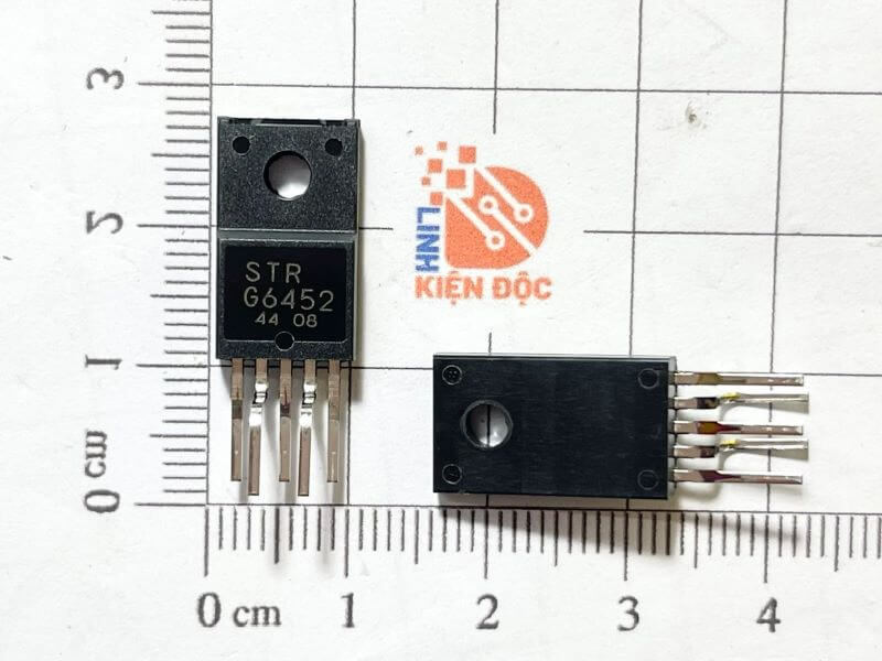 STR-G6452, STR G6452 IC nguồn Zip-5 Nhập khẩu