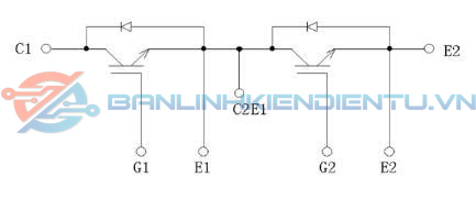 Sơ đồ mạch tương đương 2MBI300UC-120