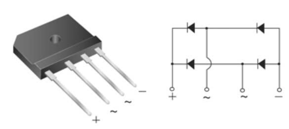 Sơ đồ mạch GBJ15J