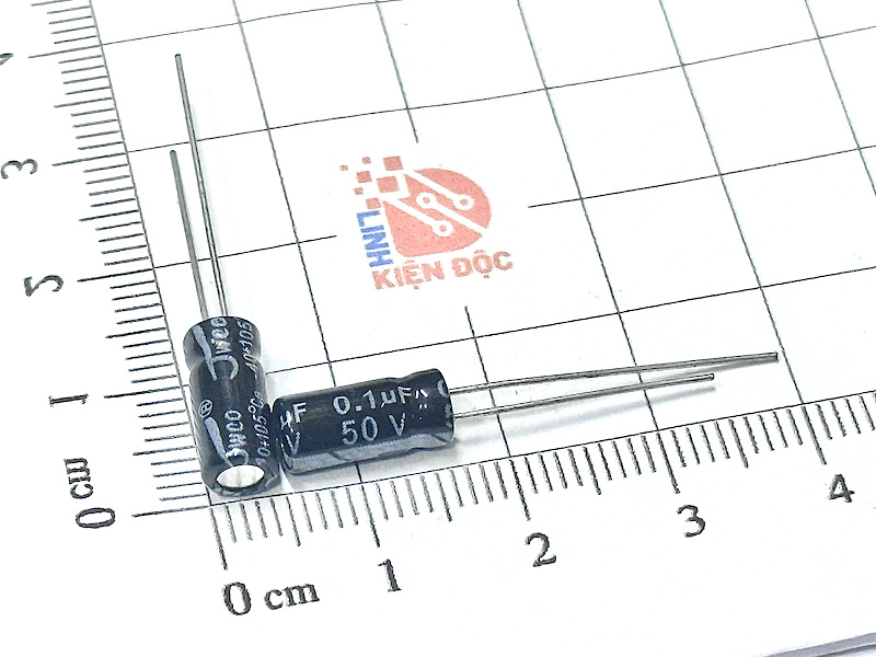 Tụ hoá 0.1uf 50v JWCO 5x11_3
