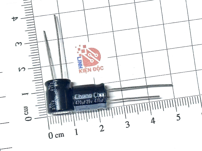 Tụ hóa 470uf 25v chang đen