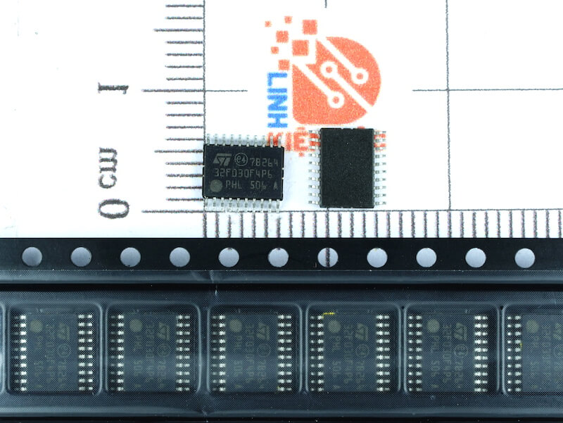 Chip vi điều khiển SMD STM32F030F4P6 32-bit 48MHZ TSSOP-20 hàng mới