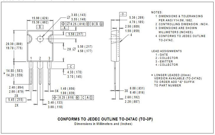 Kích thước G4PC50FD