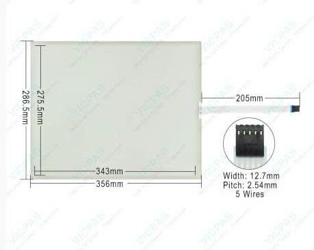 Kích thước Tấm cảm ứng T171S-5RB005N-0A25R0-150FH kích thước 17 inch