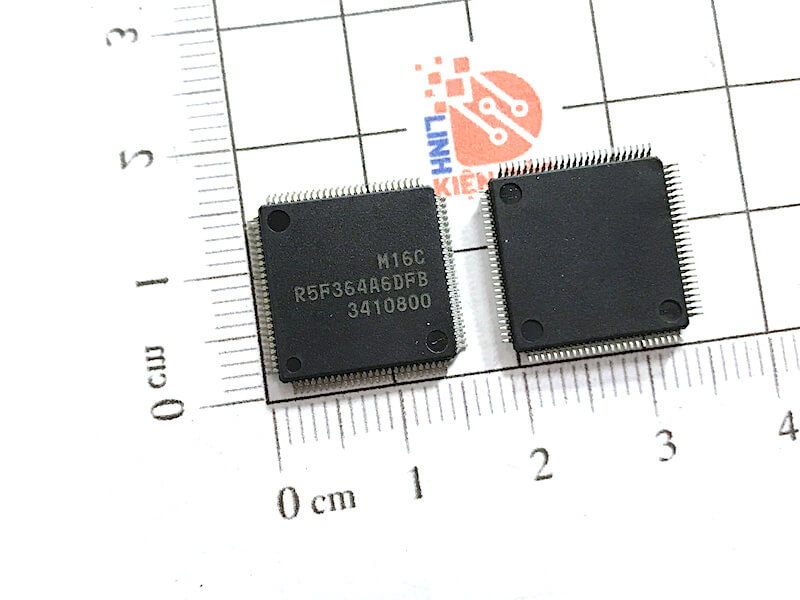 R5F364A6DFB Vi điều khiển 16-Bit 128KB Flash LQFP100