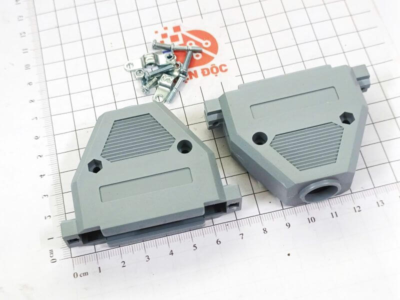 Vỏ ốp nhựa dùng cho đầu giắc hàn COM DB37 - Ảnh 2