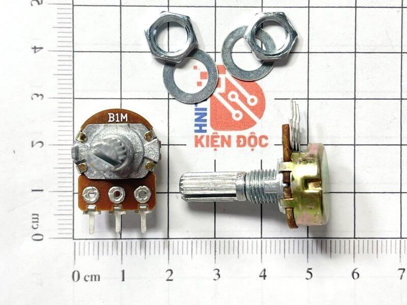 Biến trở đơn B1M WH148 3 chân cán dài 20mm