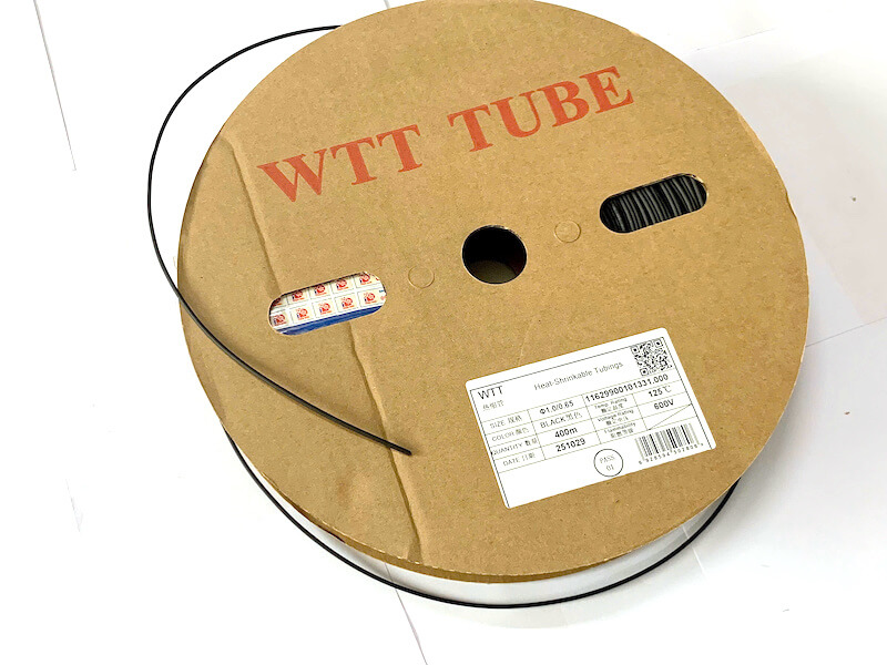 Ống gen co nhiệt bằng nhựa (polyolefin) phi 1mm dài 1m