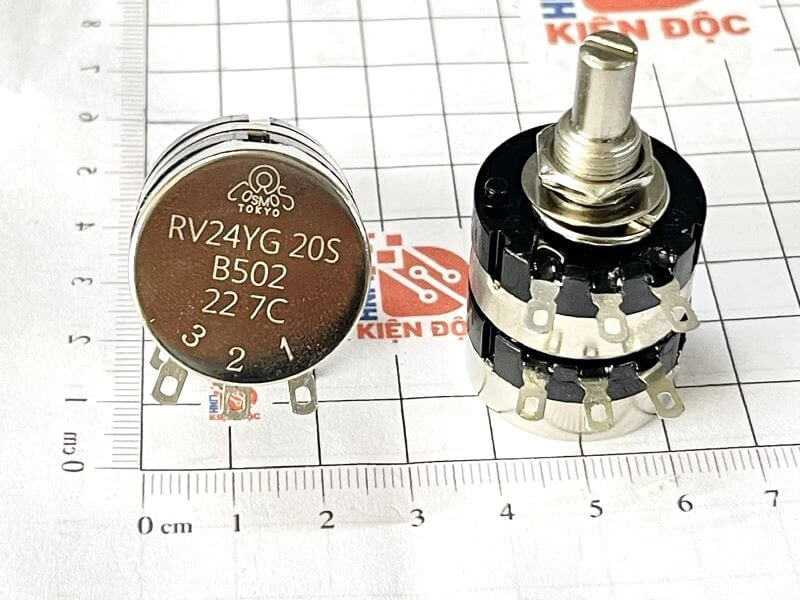 Biến trở đôi TOCOS RV24YG 20S 5K B502 2W