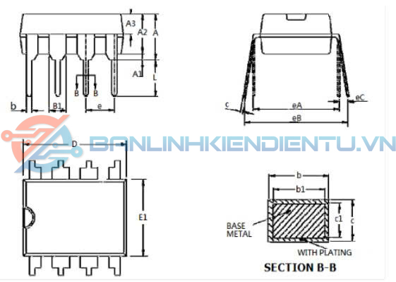 Kích thước AP8022M
