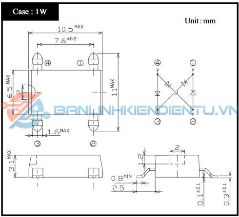 Kích thước S1WBS80