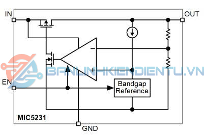 Sơ đồ khối MIC5231