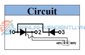 Sơ đồ mạch bên trong MFC200A-1600V