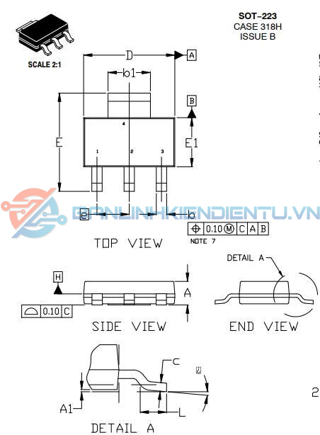 Kích thước BCP54