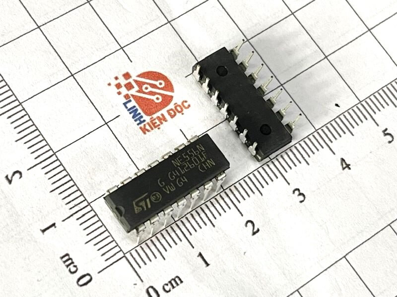 NE556N, NE556 IC Timer kép hãng ST DIP-14 - Ảnh 2