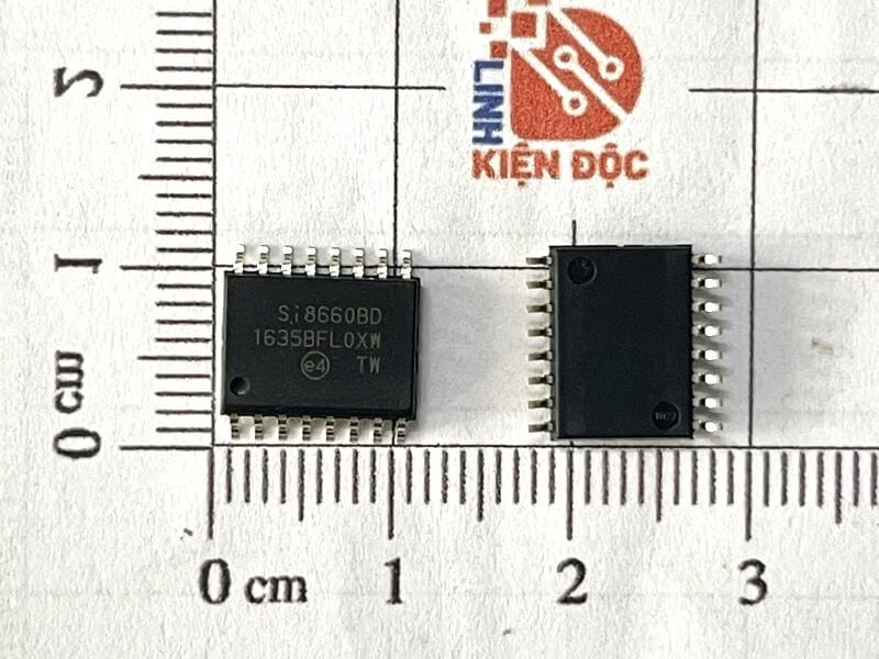 Si8660BD SI8660BD-B-ISR IC cách ly số Digital Isolator 6 kênh SOP16