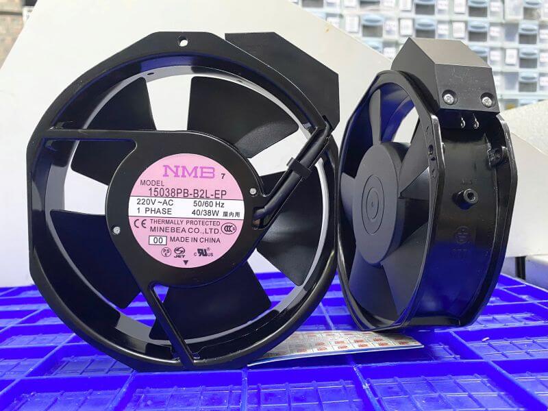 Quạt tản nhiệt NMB 15038PB-B2L-EP 220VAC 172x150x38mm