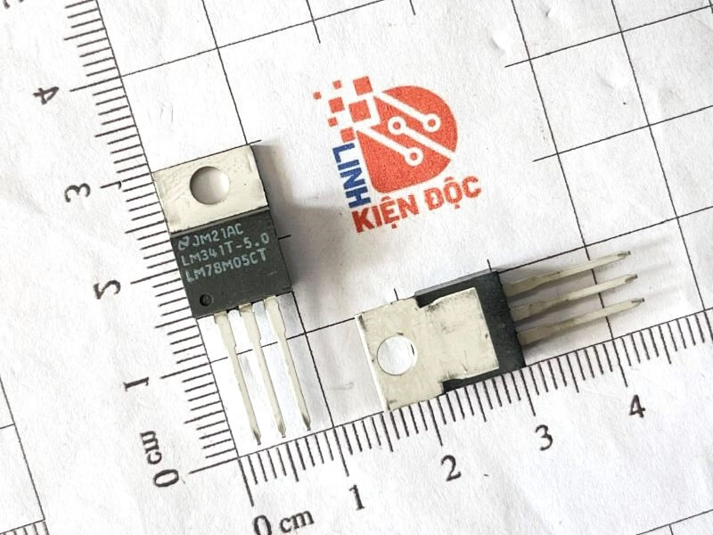 LM78M05CT IC nguồn ổn áp 0.5A 5V TO-220 - Ảnh 2