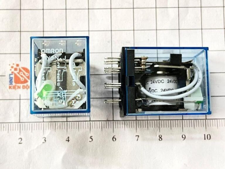 MY3NJ-DC24V Relay Omron trung gian 5A 24V 3 cặp NO/NC 11 chân chính hãng
