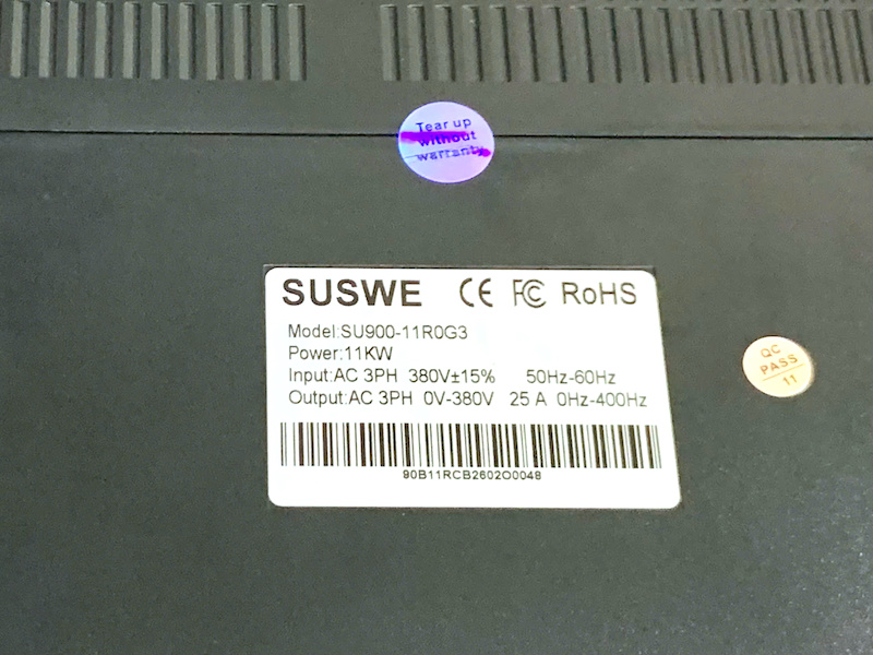Biến tần SUSWE SU900-11R0G3 công suất 11kW điện áp 380V tải nặng - Ảnh 2