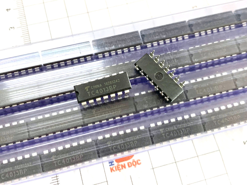TC4013BP IC Số Dual D-Type Flip-Flop DIP-14 - Ảnh 2