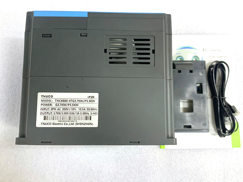 Máy biến tần TNC6800- 4TG3.7KW/P5.5KW, điện áp đầu vào 3PH AC 380-440V,50/60Hz - Ảnh 3