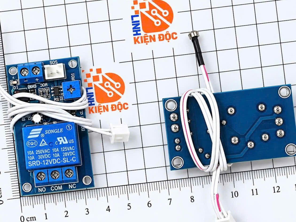 Mạch Cảm Biến Ánh sáng XH-M131 1 Relay 12V - Ảnh 2