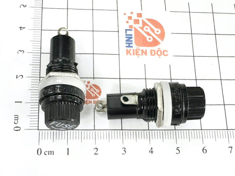 Đế vỏ đựng cầu chì 5x20mm