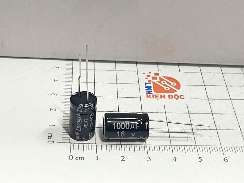 Tụ hoá 16V 1000uF CHONGX 10X17mm