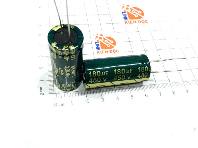 Tụ hoá 450V 180UF 18X40mm