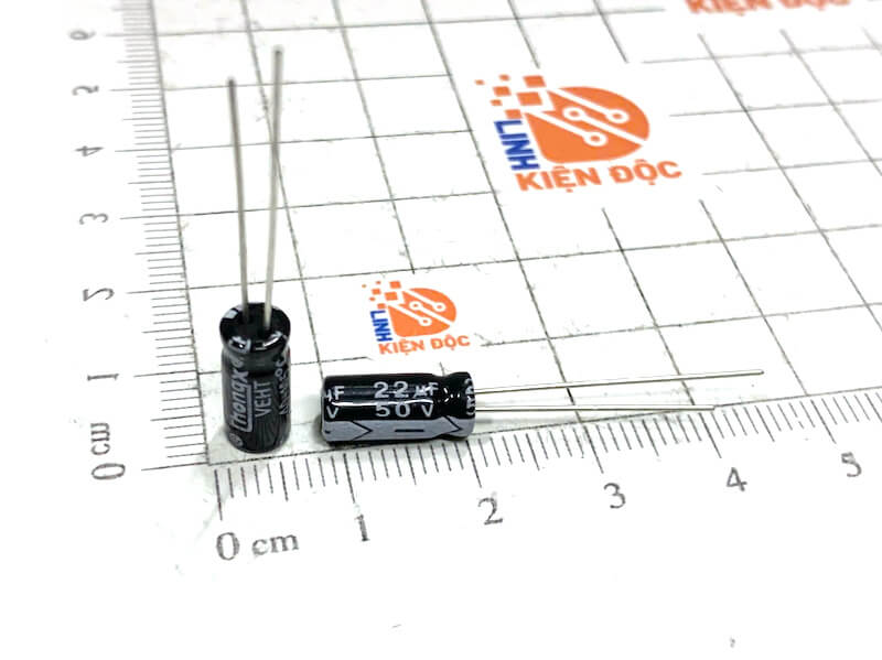 Tụ hoá 50V 22UF CHONGX 5X11mm